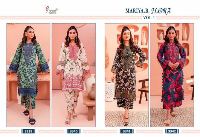 Maria B Flora Vol 1 Jam Cotton Printed Pakistani Suits Catalog